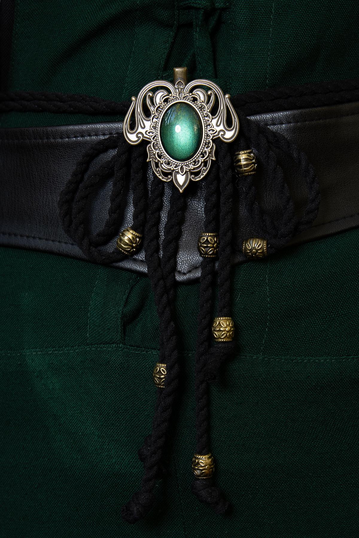 Haarclip silber Jugendstil, Haarschmuck und Brosche als Cosplay Schmuck und Geburtstagsgeschenk -Hair Jewelry- BloodyBrilliants