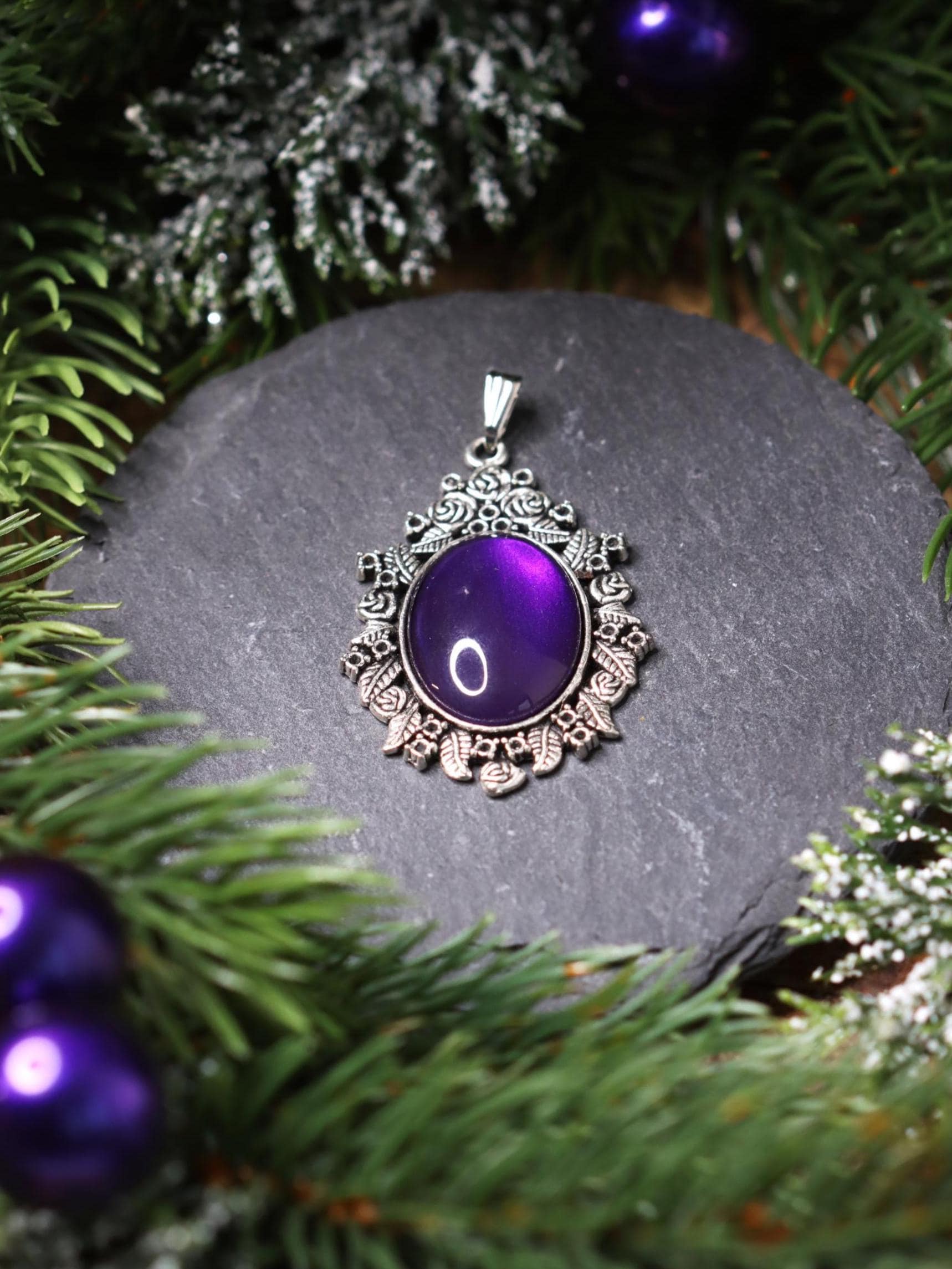 Steampunk Schmuck Set in Wunschfarbe, Rosen Kette & Ohrringe hängend, Vintage Schmuck im Dark Academia Style, Mittelalter Schmuck bronze -Jewelry Sets- BloodyBrilliants