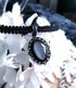 Choker schwarz in Wunschfarbe, Vintage Schmuck mit Anhänger im Dark Academia Style, Mittelalter Schmuck für Fantasy Ball, Choker gold -Chokers- BloodyBrilliants