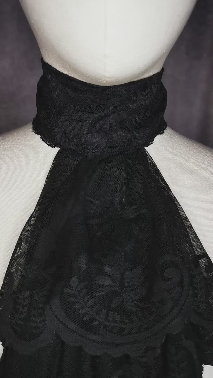 Fledermaus Haarspange mit Vogelschädel als Gothic Haarschmuck schwarz & Halloween Schmuck für Vampir Kostüm und Pagan Gothic Outfits