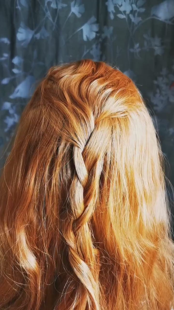 Haarspange bronze viktorianisch Haarschmuck und Haarclip für Steampunk und als Vintage Geburtstagsgeschenk, Stern Haarspange