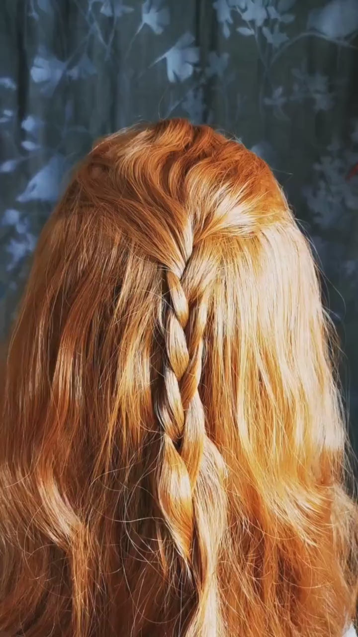 Fledermaus Haarspange in Wunschfarbe als Gothic Haarschmuck schwarz & Halloween Schmuck für Vampir Kostüm und Gothic Weihnachten