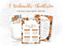 Weihnachten Checklisten in Orange