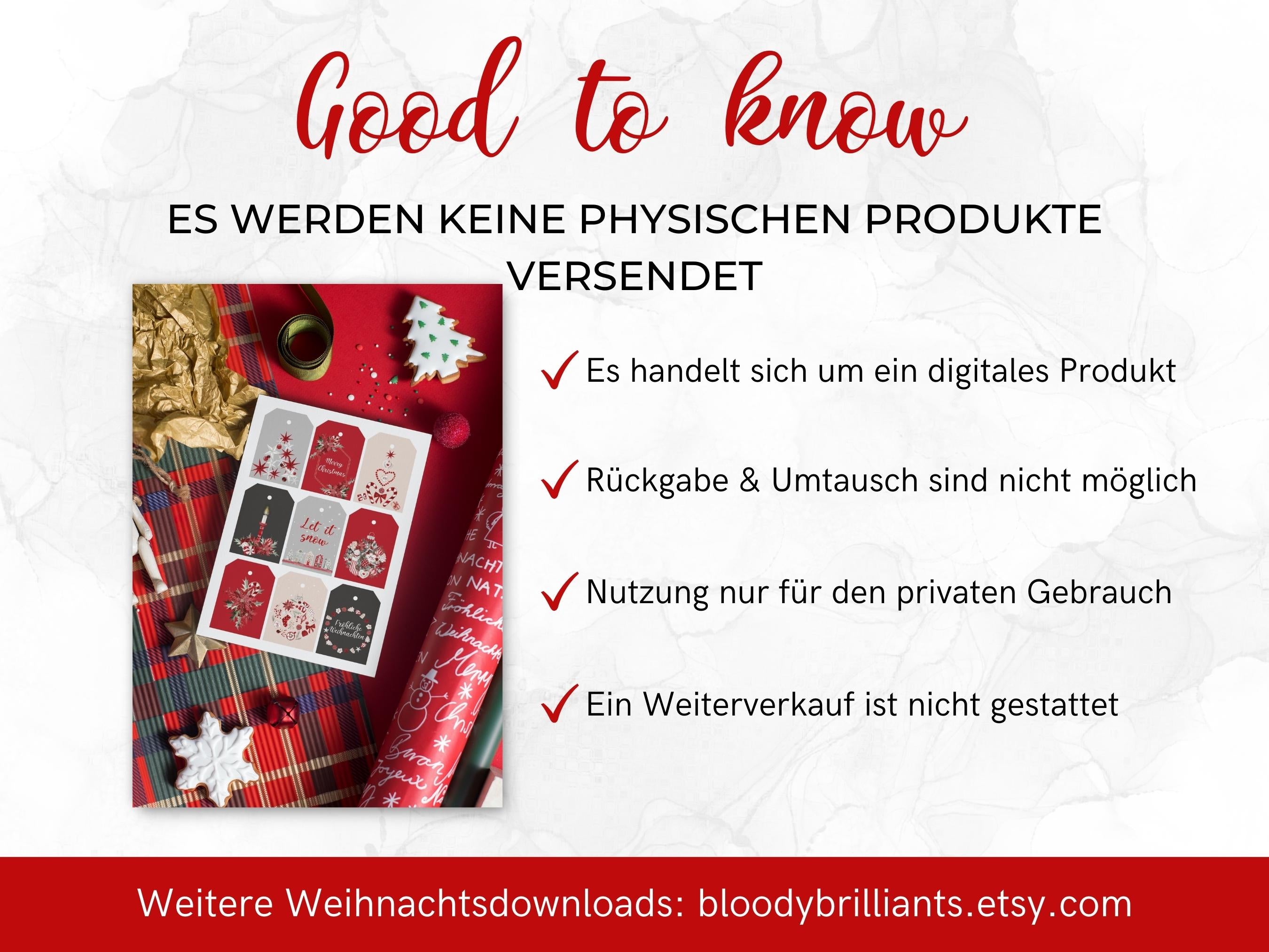 Weihnachten Designbundle rot