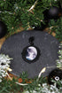 Hirsch Motivschmuck Winter Sillhouette