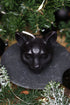 Kerze kleine Katze in schwarz