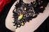 Collier schwarz Flügel
