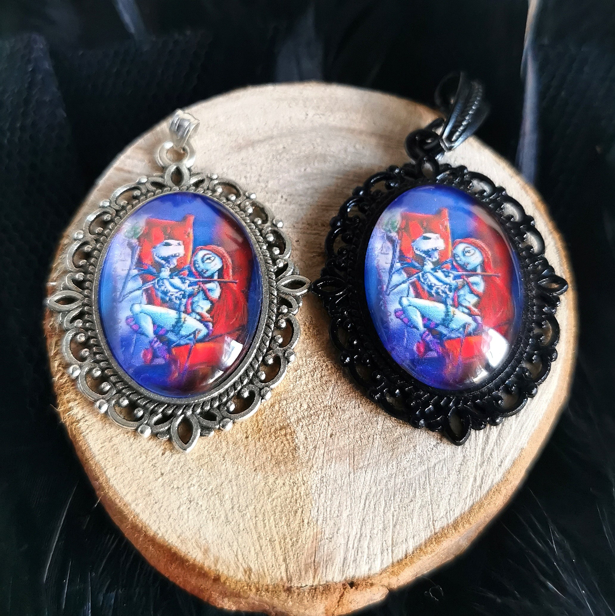 Motivschmuck Jack & Sally Pin Up