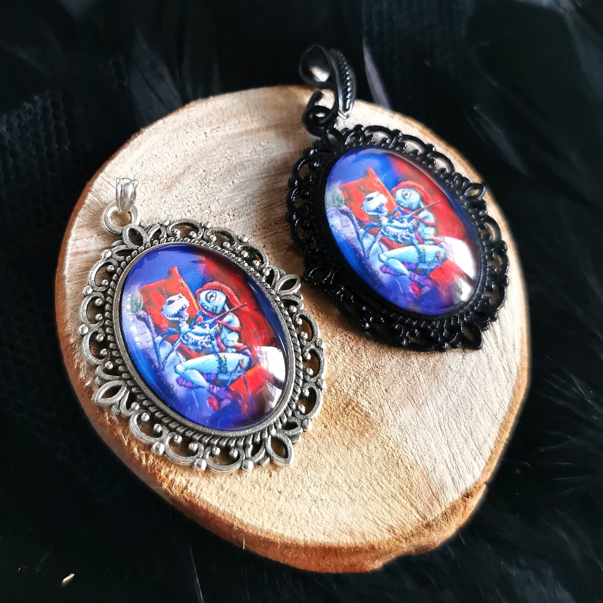 Motivschmuck Jack & Sally Pin Up