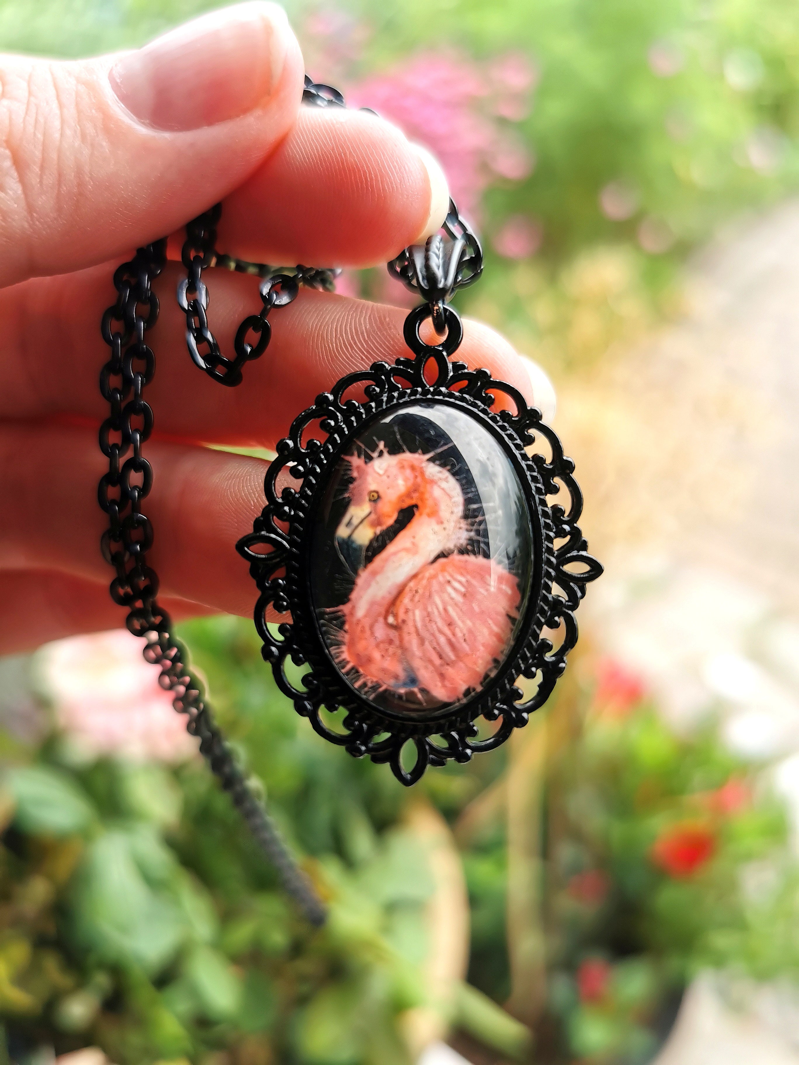 Flamingo Motivschmuck