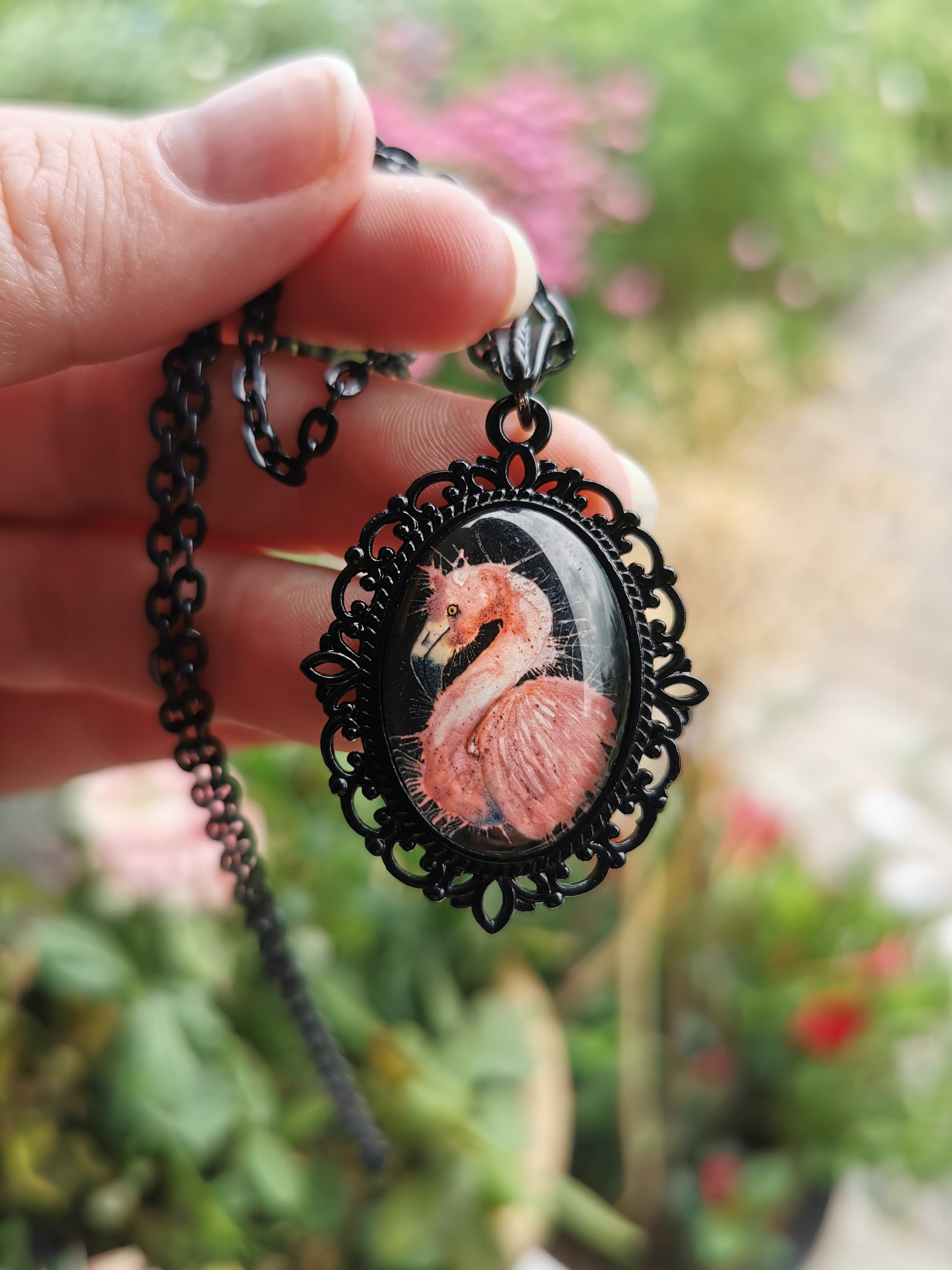 Flamingo Motivschmuck