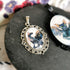 Katzen Motivschmuck Bat Cat Seite