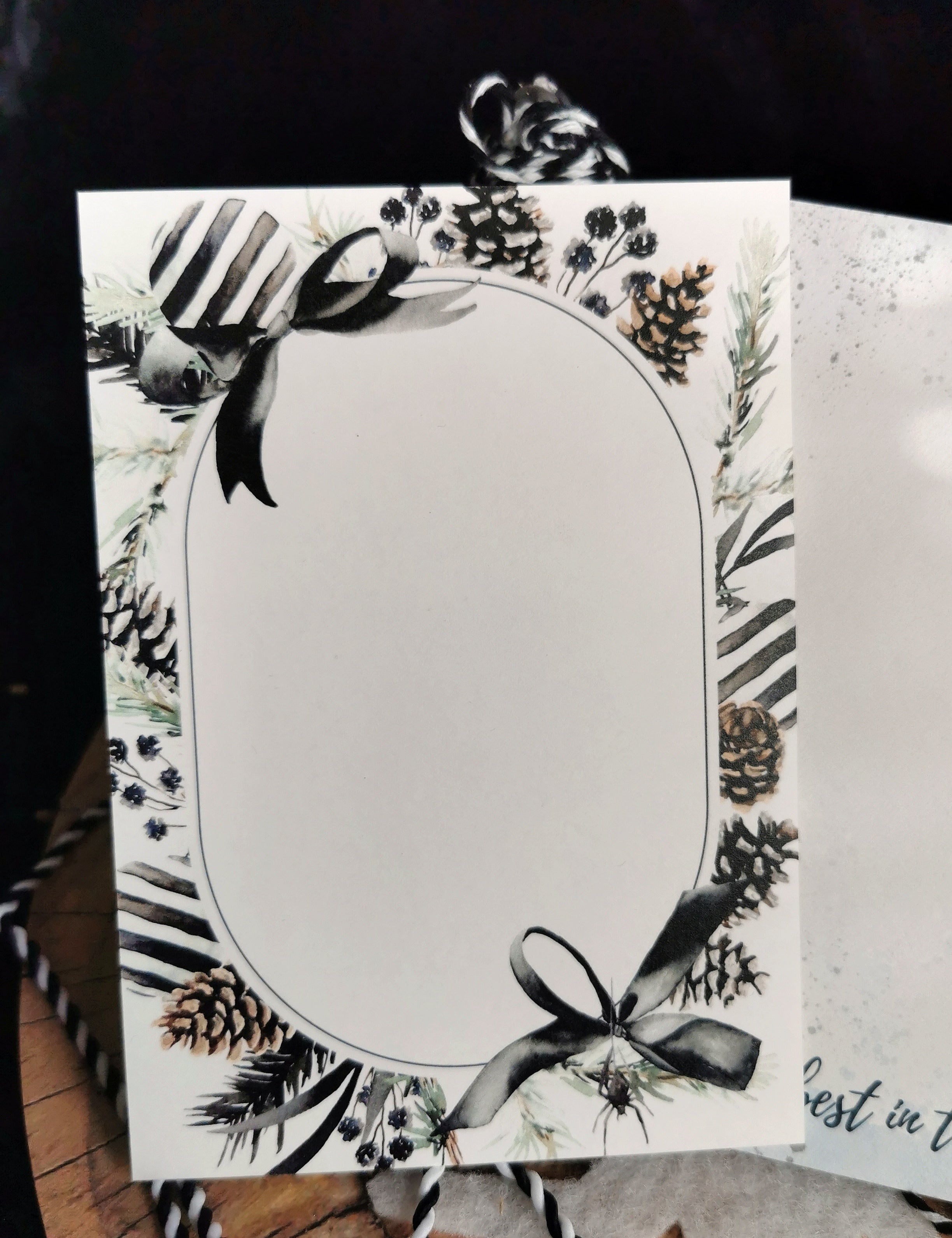 Postkarte Spooky Christmas