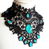Collier schwarz Flügel
