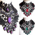 Collier schwarz Flügel