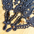 Vogelschädel Collier schwarz antik bronze